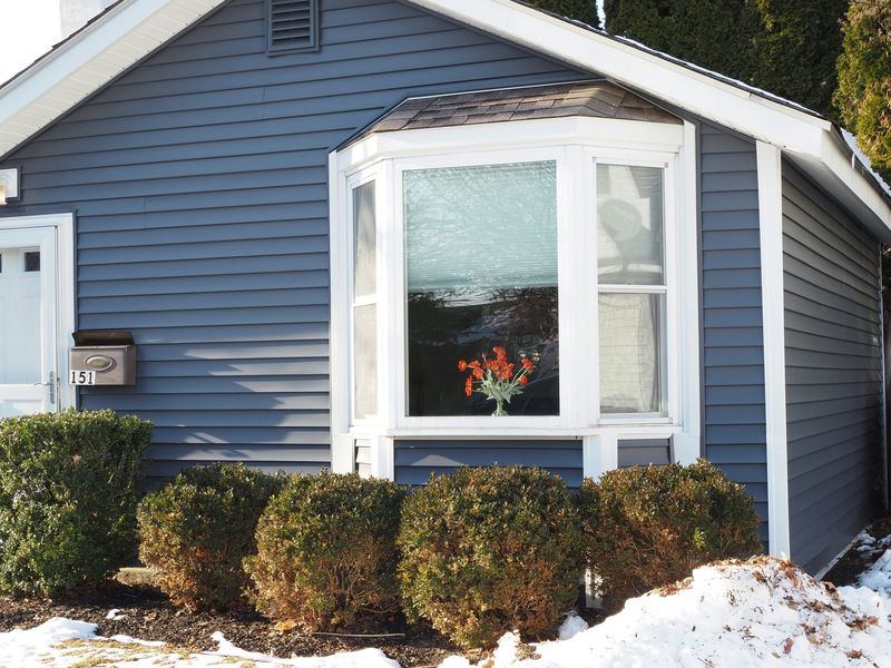 Siding job in the Foxcroft neighborhood of Rochester